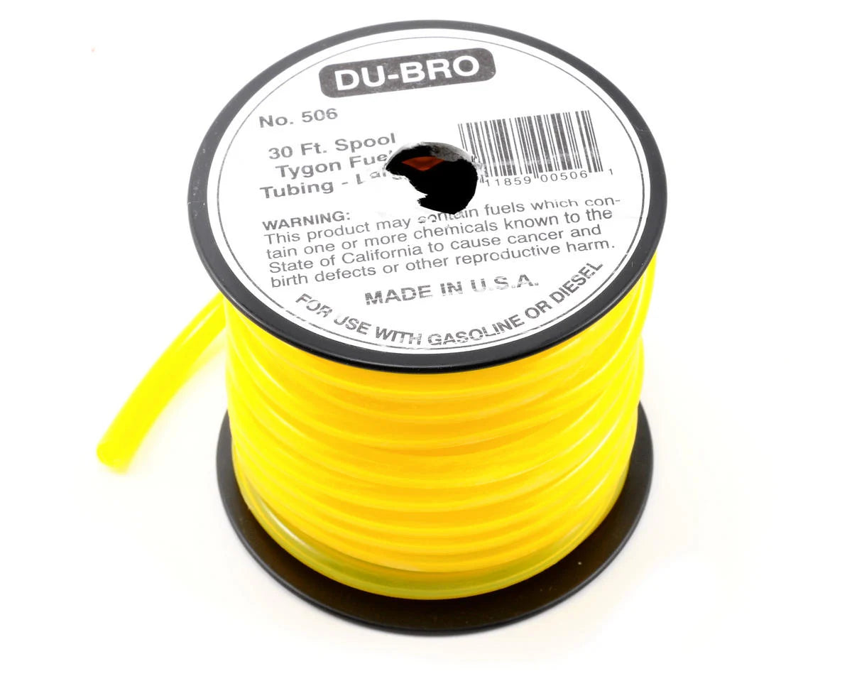 DuBro Large Tygon Gas Fuel Tubing $3.69/FT