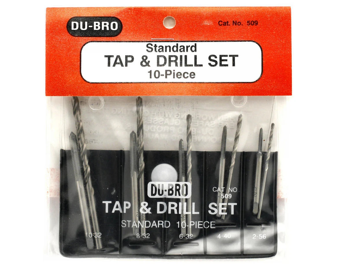 DuBro Complete Tap & Drill Set (Standard) (10)