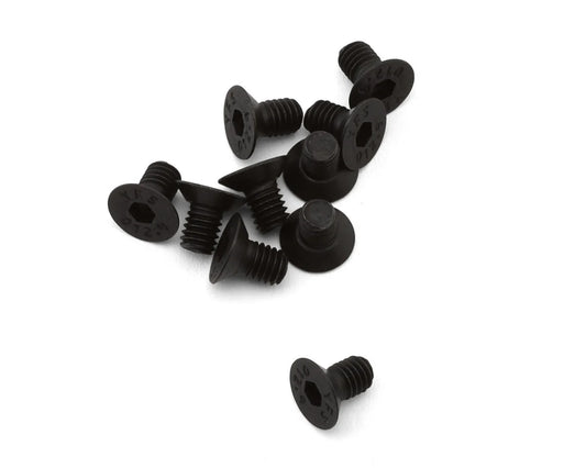 EcoPower 3mm "High Strength" Steel Flat Head Screws (10) (3x5mm)