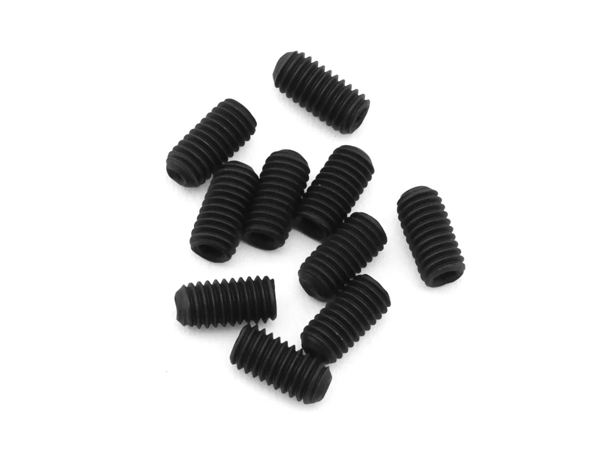 EcoPower 3mm "High Strength" Steel Cup Style Set Screws (10) (3x6mm)