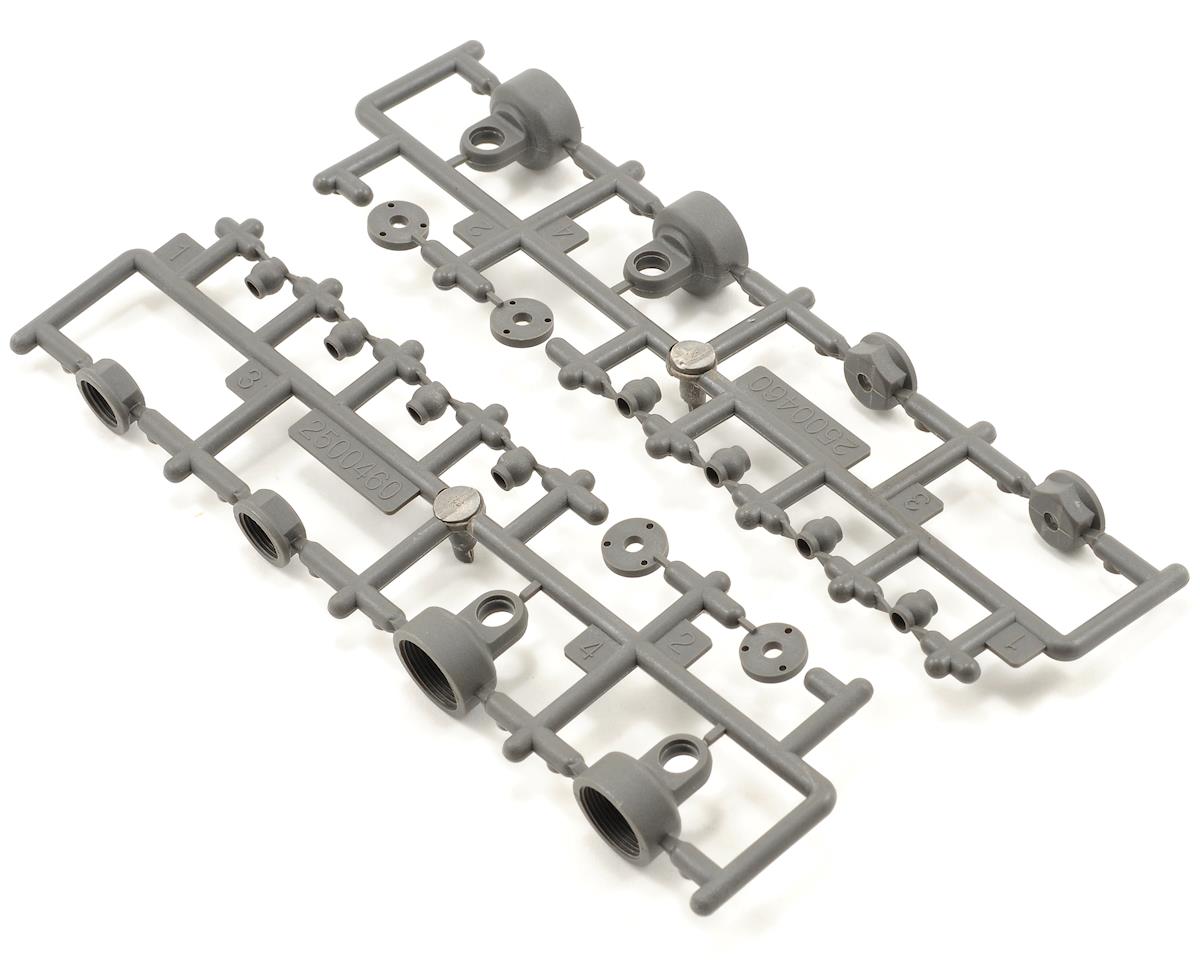 ECX Shock Cap, Piston, Pivot Ball Set: All ECX 1/10 2WD