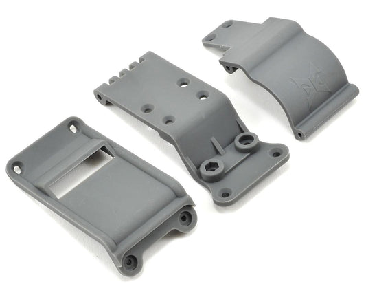 ECX Skid Plate Set: 1/10 2WD Ruckus, Torment