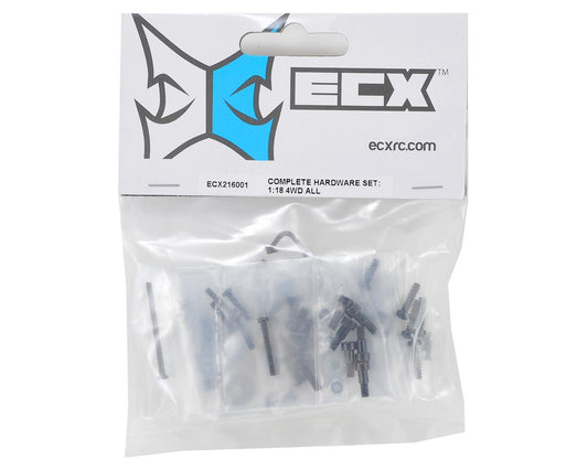 ECX Complete Hardware Set: 1/18 4WD All