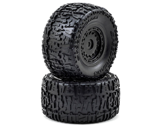 ECX 1/18 Ruckus Front/Rear Premount Tires (2)
