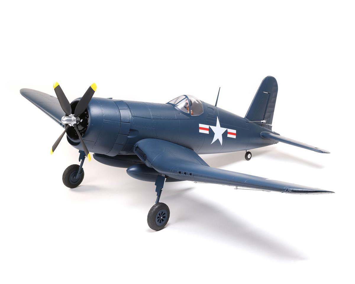 E-flite F4U-4 Corsair 1.2m BNF Basic Electric Airplane (1220mm) w/AS3X & Safe Select