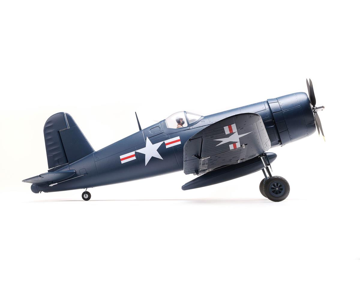 E-flite F4U-4 Corsair 1.2m BNF Basic Electric Airplane (1220mm) w/AS3X & Safe Select