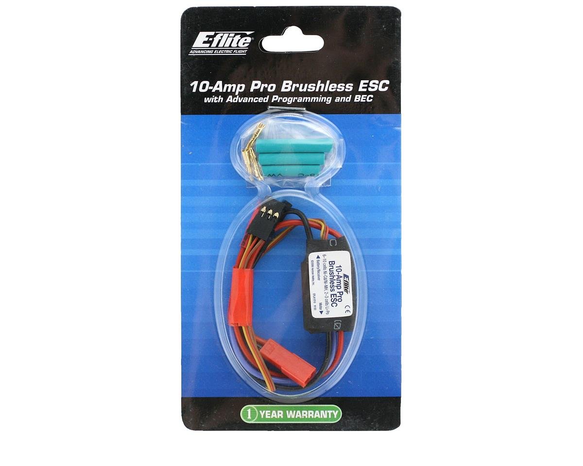 E-flite 10-Amp Pro BEC Brushless ESC (JST)