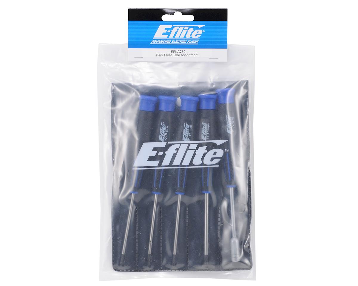 E-flite 5-Piece Metric & SAE Park Flyer Tool Set w/Carrying Case