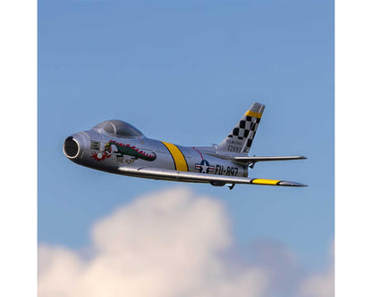 E-flite UMX F-86 Sabre 30mm EDF Jet BNF Electric Airplane w/AS3X & SAFE Select