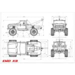 Cross RC EMO X3 Ready-To-Run Recovery Vehicle