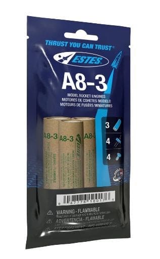 Estes  - A8-3 Engines