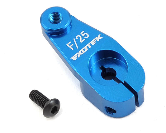 Exotek Aluminum AE HD Servo Horn (Blue) (25T - Futaba/Savox/ProTek)