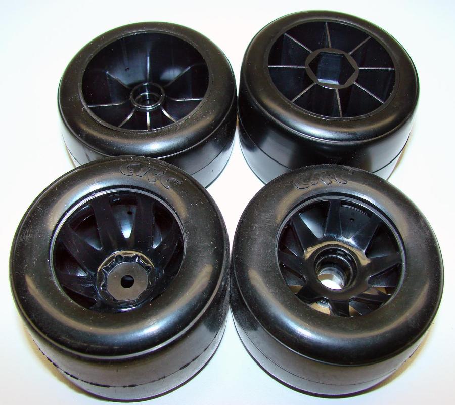 CRC 2320 – Mounted RT1 Rubber Tires on CRC F1 wheels – Skycraft Hobbies