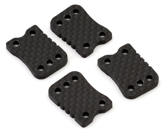 Flash Point Mugen Seiki MBX8R/MBX8TR Graphite Rear Camber Link Plates (4) (4-Dot)