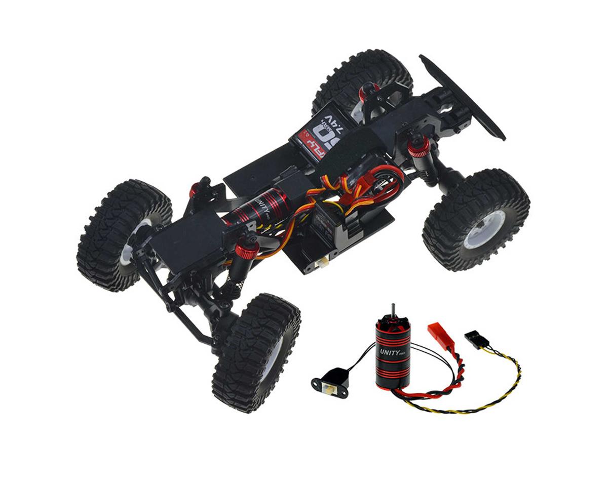 Furitek Ascent-18 UNITY PRO 2-in-1 Micro FOC Brushless System (3500kV) w/12T Pinion & 2.4GHz Receiver