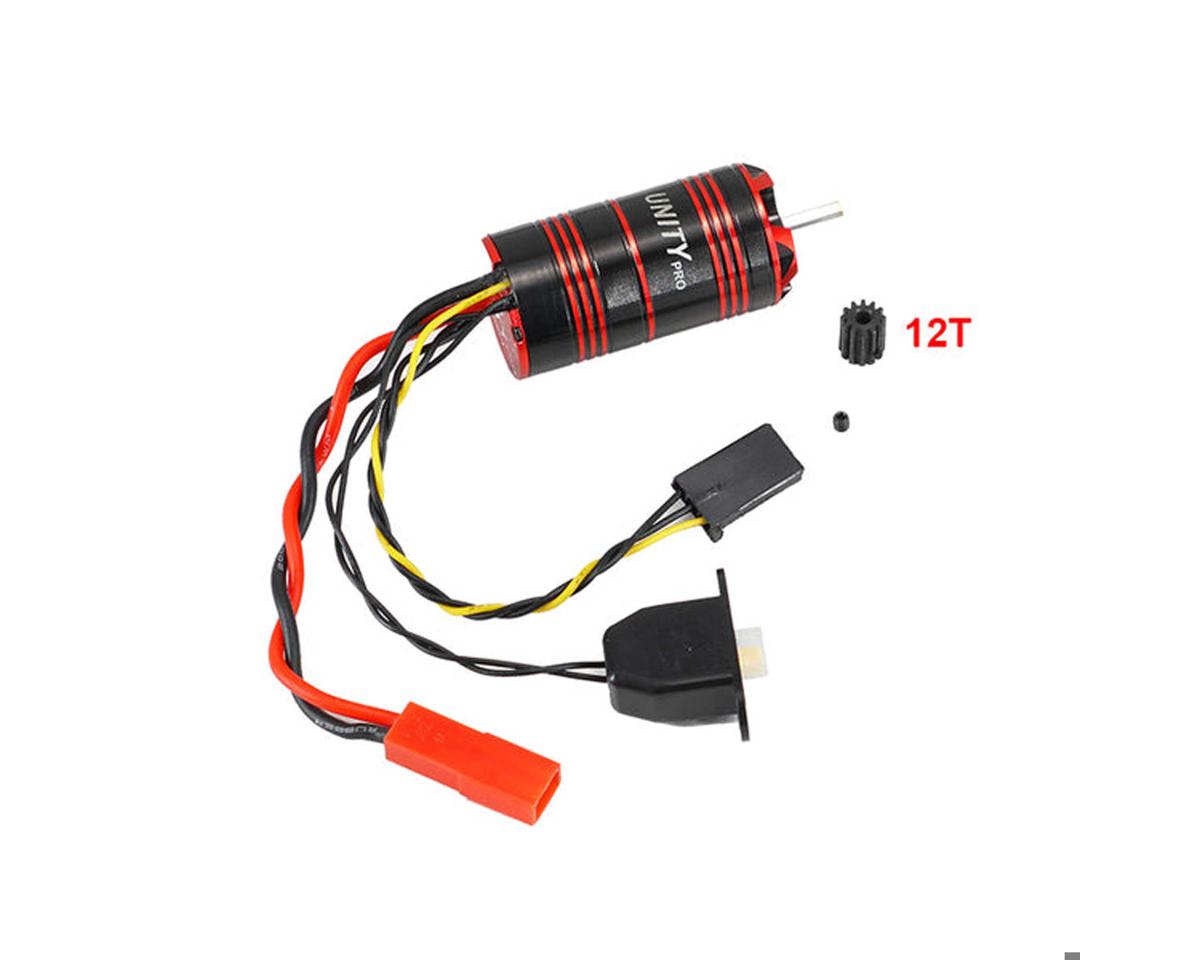 Furitek Ascent-18 UNITY PRO 2-in-1 Micro FOC Brushless System (3500kV) w/12T Pinion & 2.4GHz Receiver