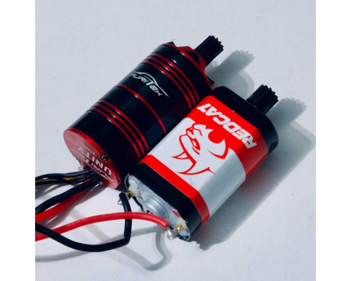 Furitek Ascent-18 UNITY PRO 2-in-1 Micro FOC Brushless System (3500kV) w/12T Pinion & 2.4GHz Receiver