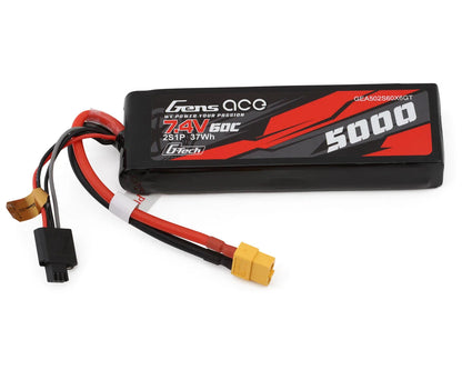 Gens Ace G-Tech Smart 2S LiPo Battery 50C (7.4V/5000mAh) w/XT60