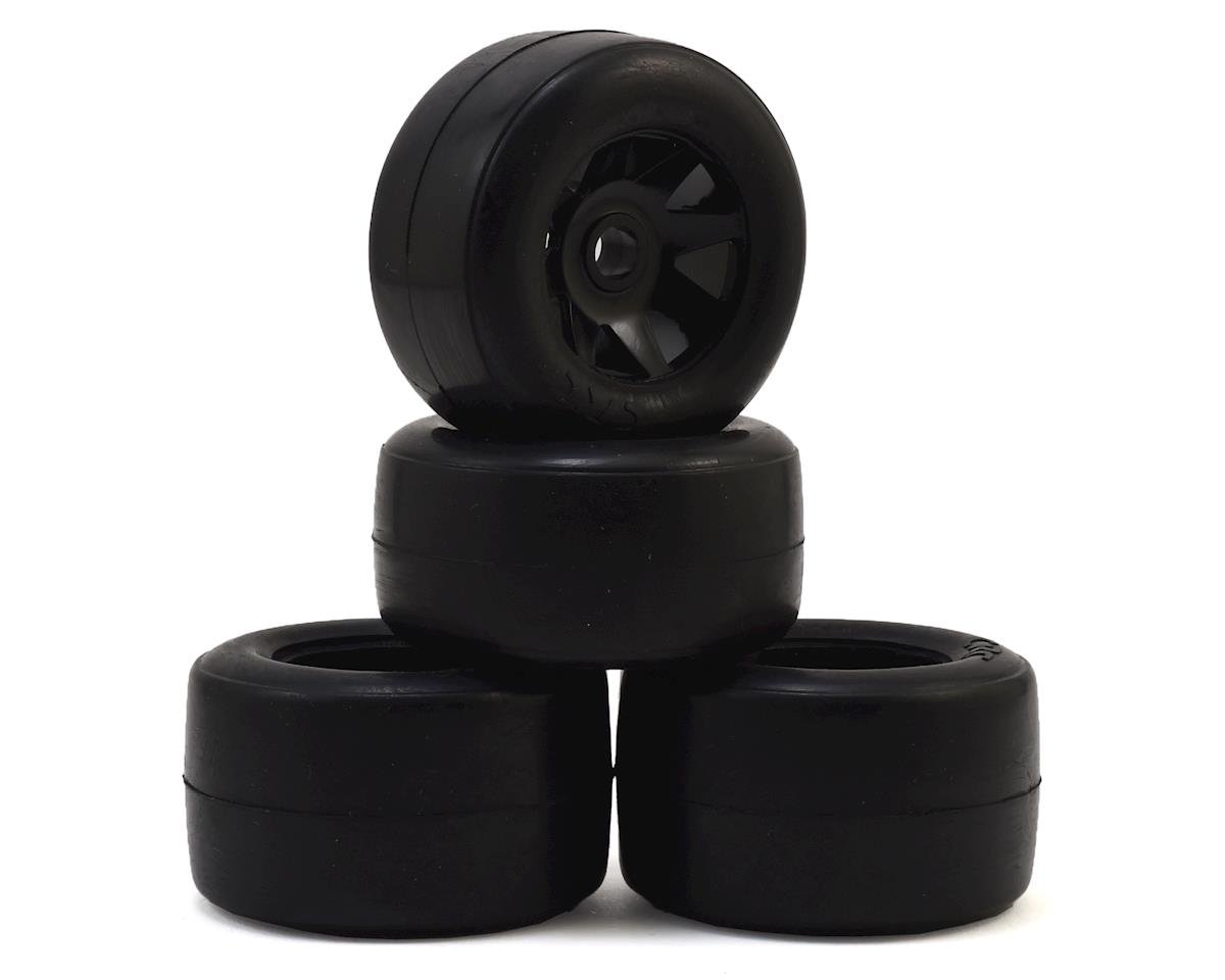 CRC 2314 – Mounted RT1 Rubber Tires on GTR Wheels (4) – Skycraft Hobbies