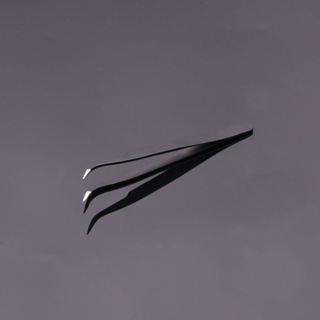 Hobby Details Curved Tweezers