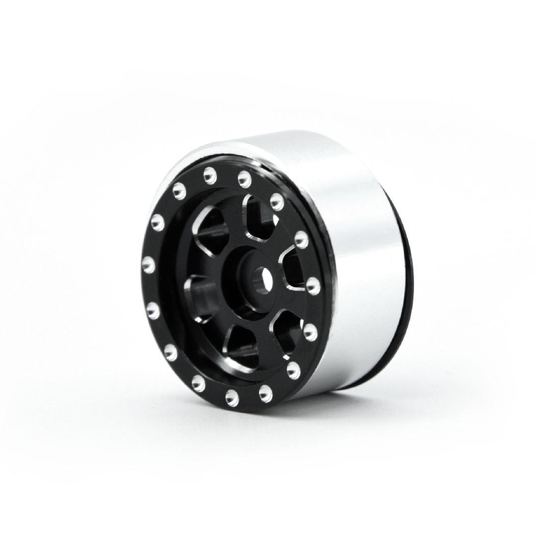 Hobby Details 1.0" CNC Aluminum Beadlock Wheels,TRX-4M(Black)(4)
