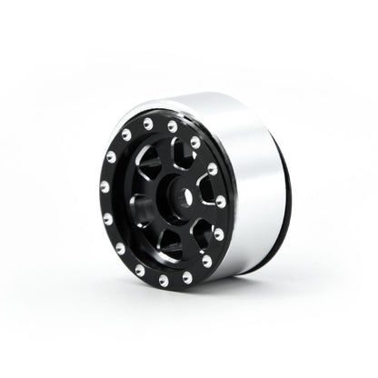 Hobby Details 1.0" CNC Aluminum Beadlock Wheels,TRX-4M(Black)(4)