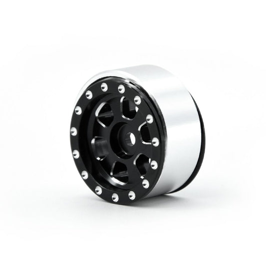 Hobby Details 1.0" CNC Aluminum Beadlock Wheels,TRX-4M(Black)(4)
