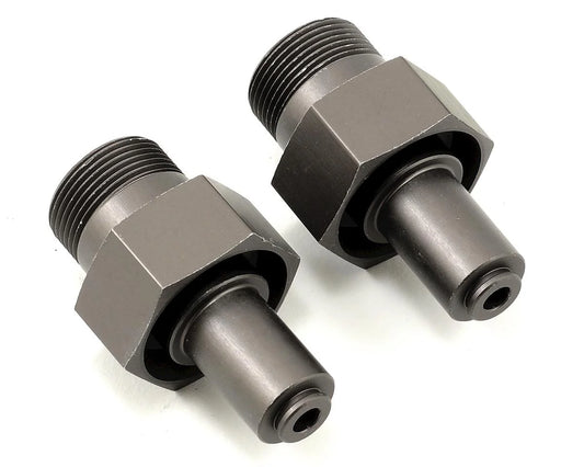 HPI 24mm Front Hex Hub Set (Gunmetal) (2)