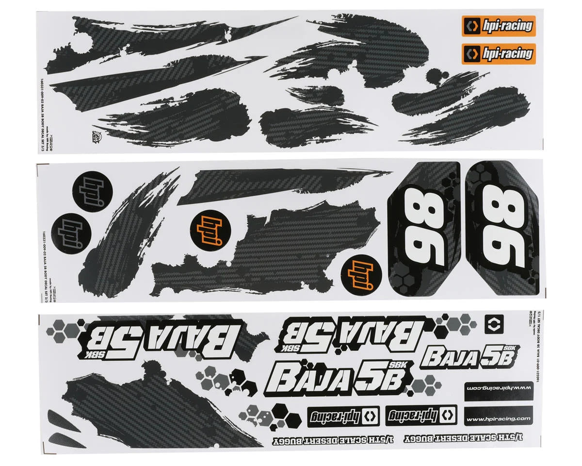 HPI Baja 5B Clear Body