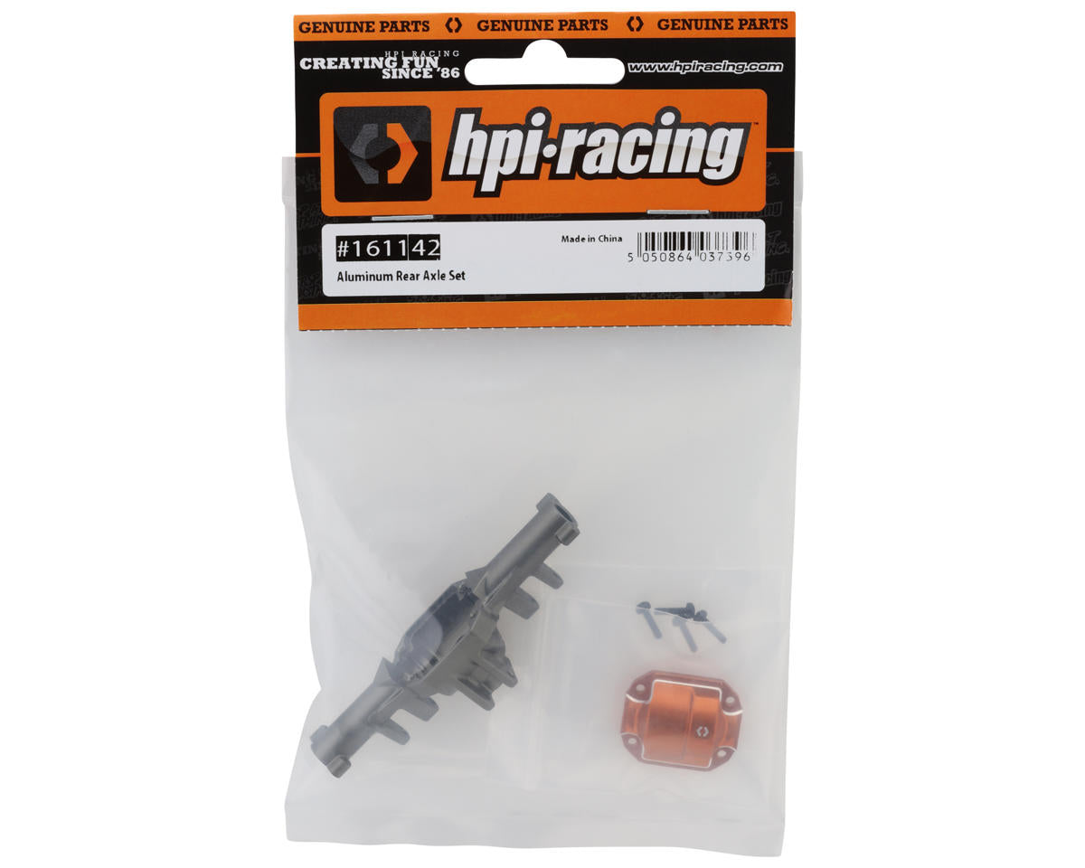 HPI Venture18 Aluminum Rear Axle & Differential Cover Set (Grey)