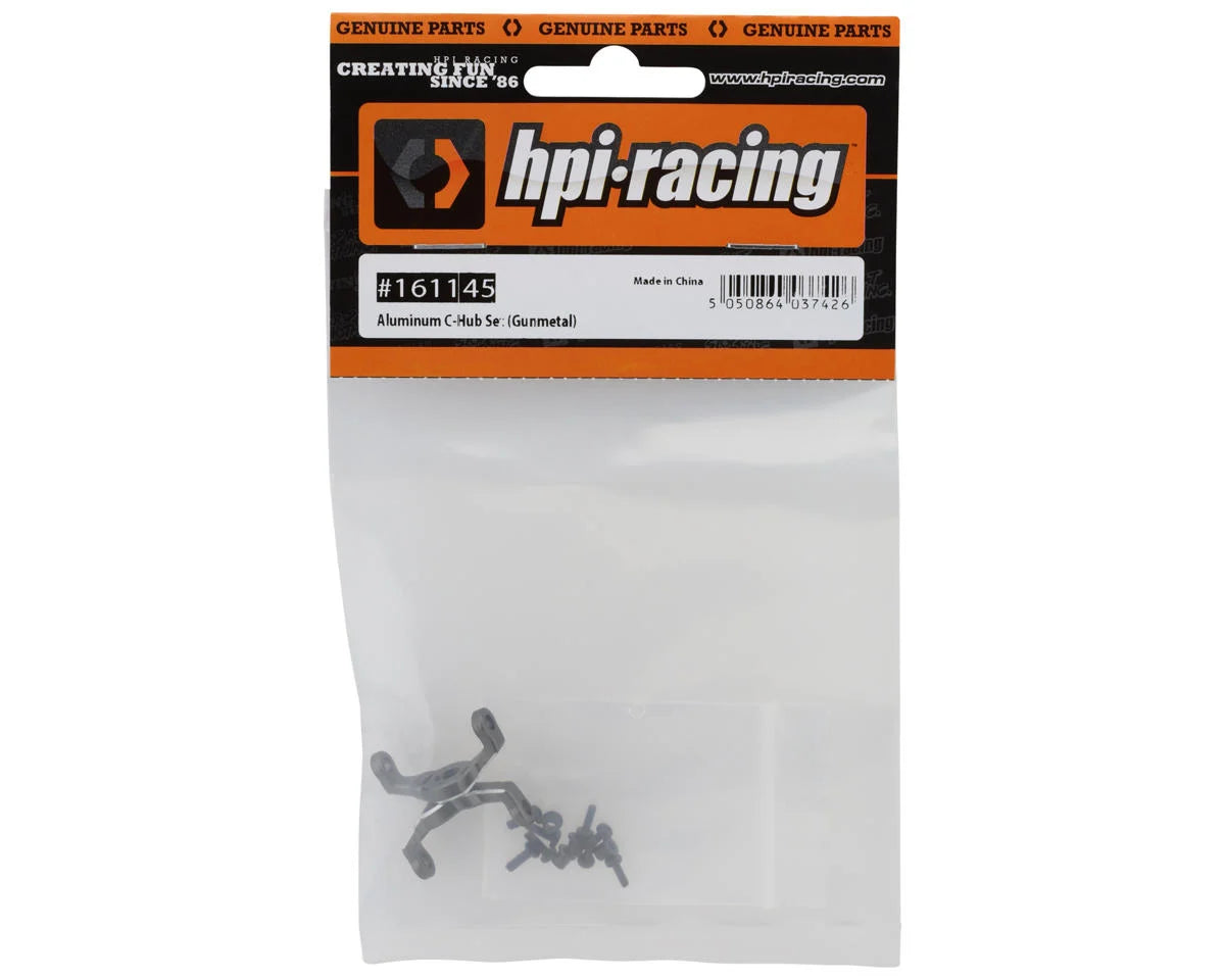 HPI Venture 18 Aluminum C-Hubs (Gunmetal) (2) (Straight Axle)