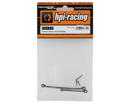 HPI Venture18 Aluminum Steering Links Set (Gunmetal)