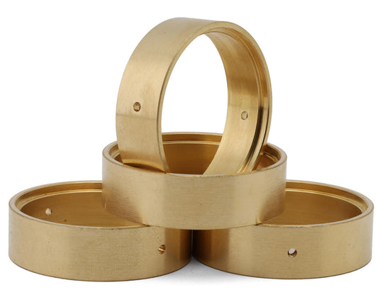 HPI Venture18 CC 1.3" Brass Beadlock Wheel Clamping Rings (4) (22g ea)