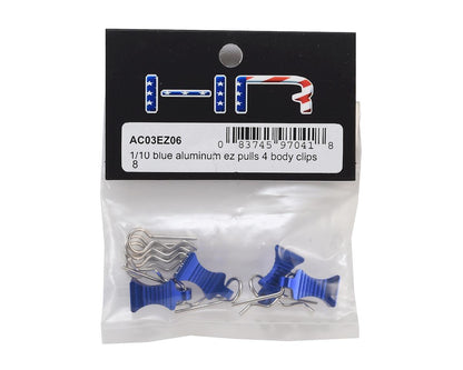 Hot Racing 1/10 Aluminum EZ Pulls w/Body Clips