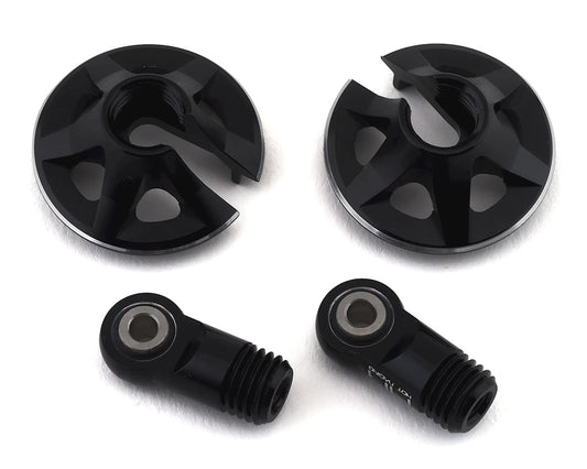 Hot Racing Arrma 6S Locking Aluminum Shock End (Black)