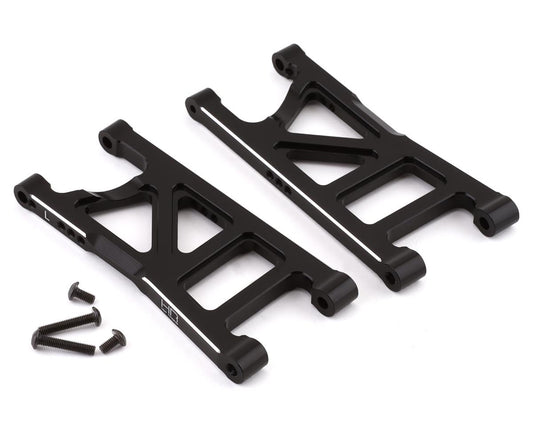 Hot Racing Arrma 4x4 Aluminum Rear Suspension Arms (Black) (2)