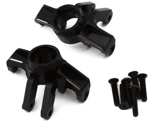 Hot Racing Arrma Grom Aluminum Front Steering Knuckle Set (Black) (2)