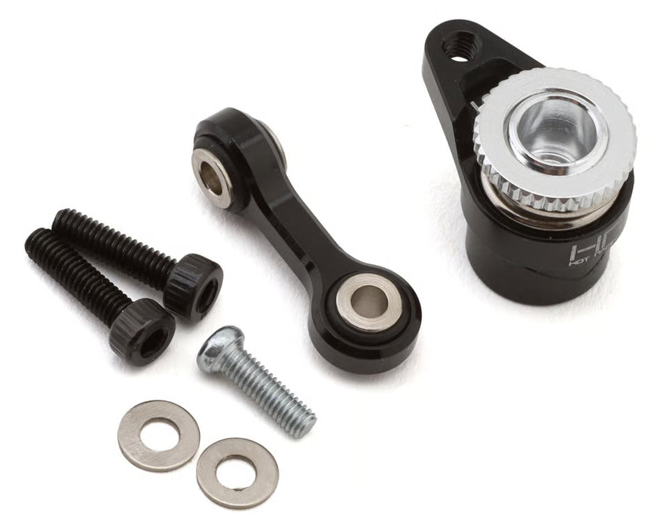 Hot Racing Arrma Grom Aluminum Servo Saver Set (Black) (25T)