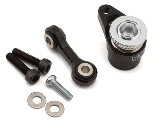 Hot Racing Arrma Grom Aluminum Servo Saver Set (Black) (25T)