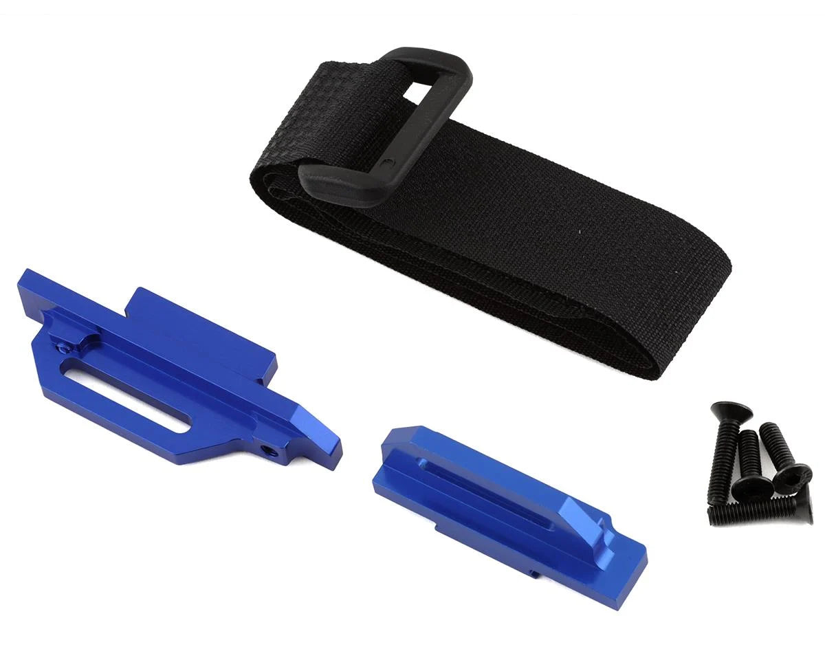 Hot Racing LCG Chassis Tall Battery Hold-Downs for Traxxas Slash 4x4