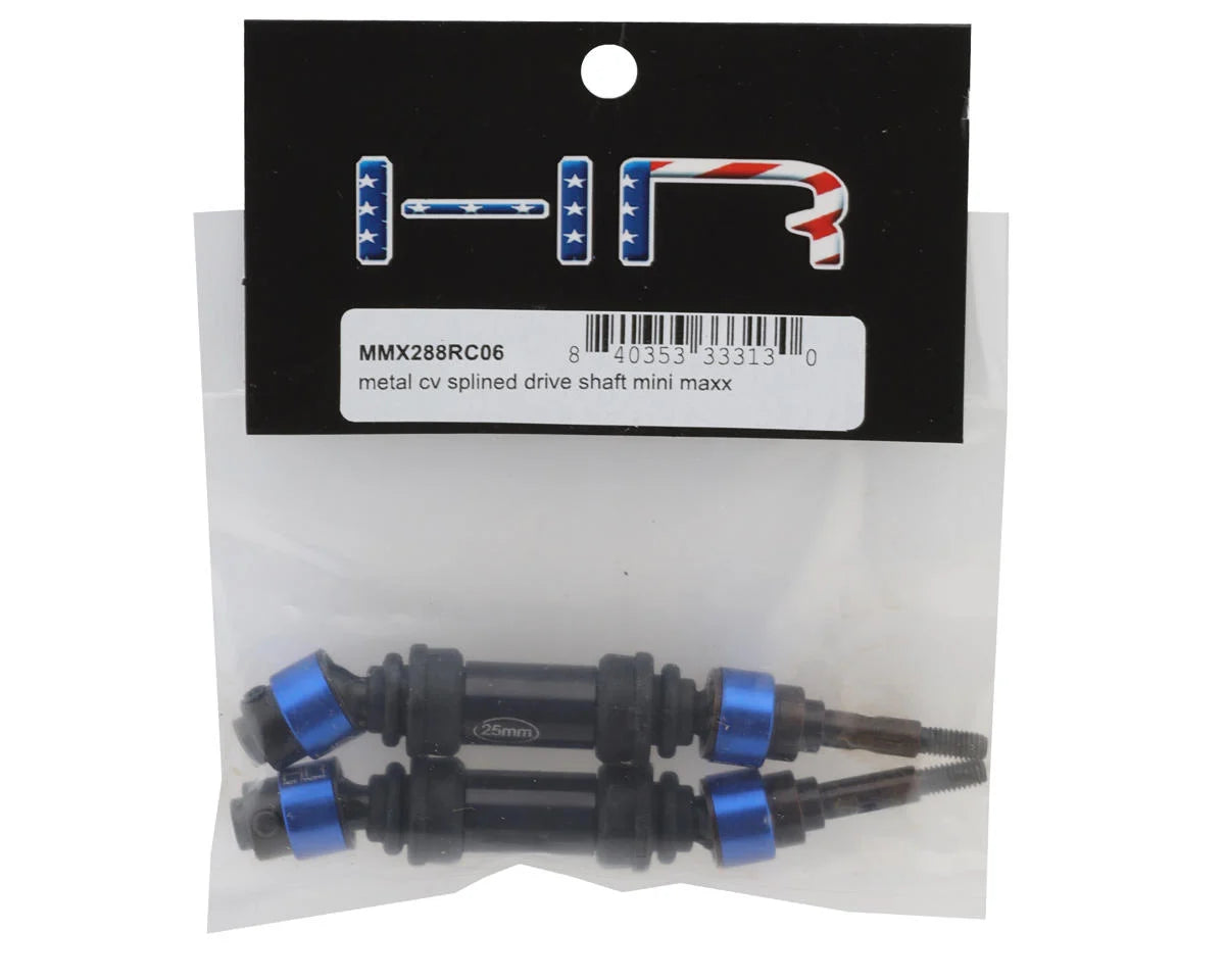 Hot Racing Metal CVD Splined Driveshafts for Traxxas® Mini Maxx® (2)