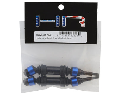 Hot Racing Metal CVD Splined Driveshafts for Traxxas® Mini Maxx® (2)