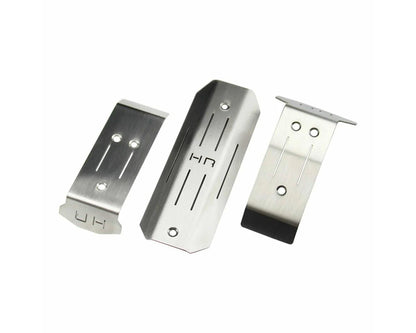 Hot Racing Stainless Steel Skid Plate Set for Traxxas® Mini Maxx®