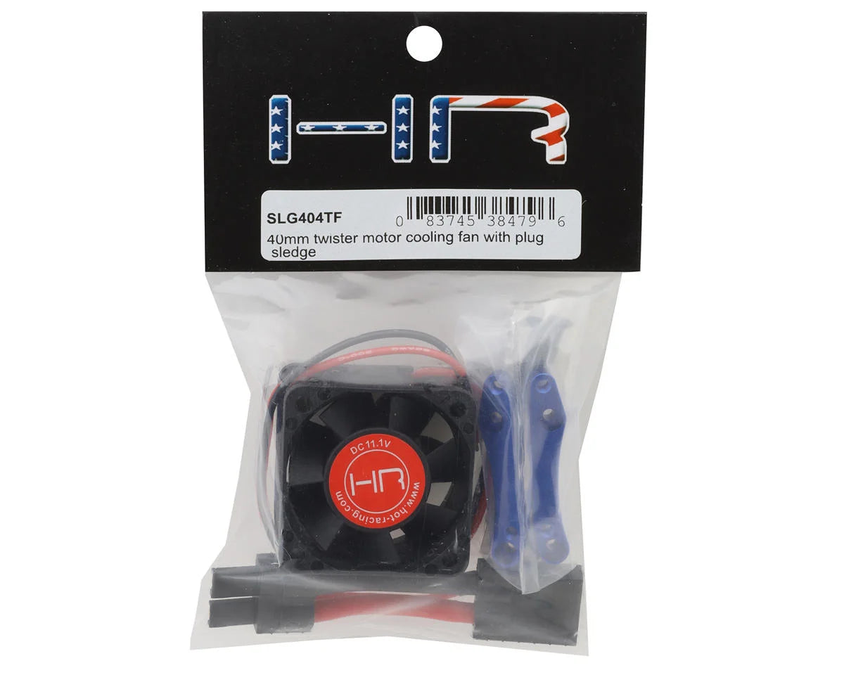 Hot Racing 40mm Twister Motor Cooling Fan w/Plug for Traxxas Sledge