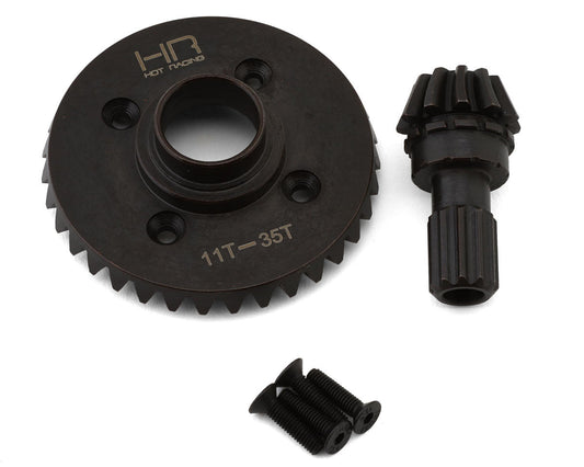 Hot Racing Steel Helical Differential Ring & Pinion Gear for Traxxas X-Max/XRT (Rear)