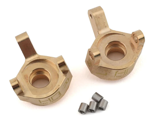 Hot Racing Axial SCX24 Brass Front Steering Knuckle (2) (8g)