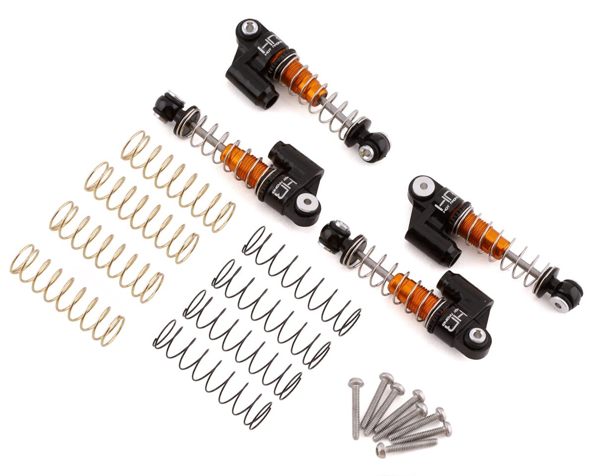 Excella Shocks Hot Racing Axial SCX24 Aluminum Threaded Oil Emulsion Shocks (4 ...