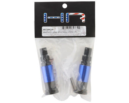 Hot Racing Steel HD CV Drive Axles for Traxxas XRT/X-Maxx (2) (+25mm)