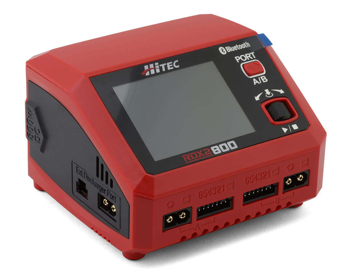 Hitec - RDX2 200/800/1000 Dual Smart LiPo Battery Balance Charger