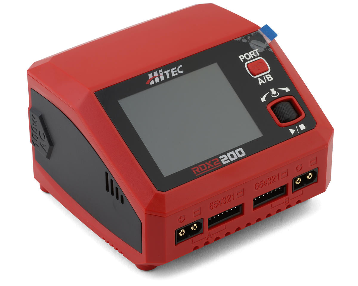 Hitec - RDX2 200/800/1000 Dual Smart LiPo Battery Balance Charger